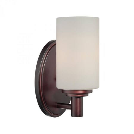 Thomas Pittman 1-Light Wall Lamp in Sienna Bronze 190023719